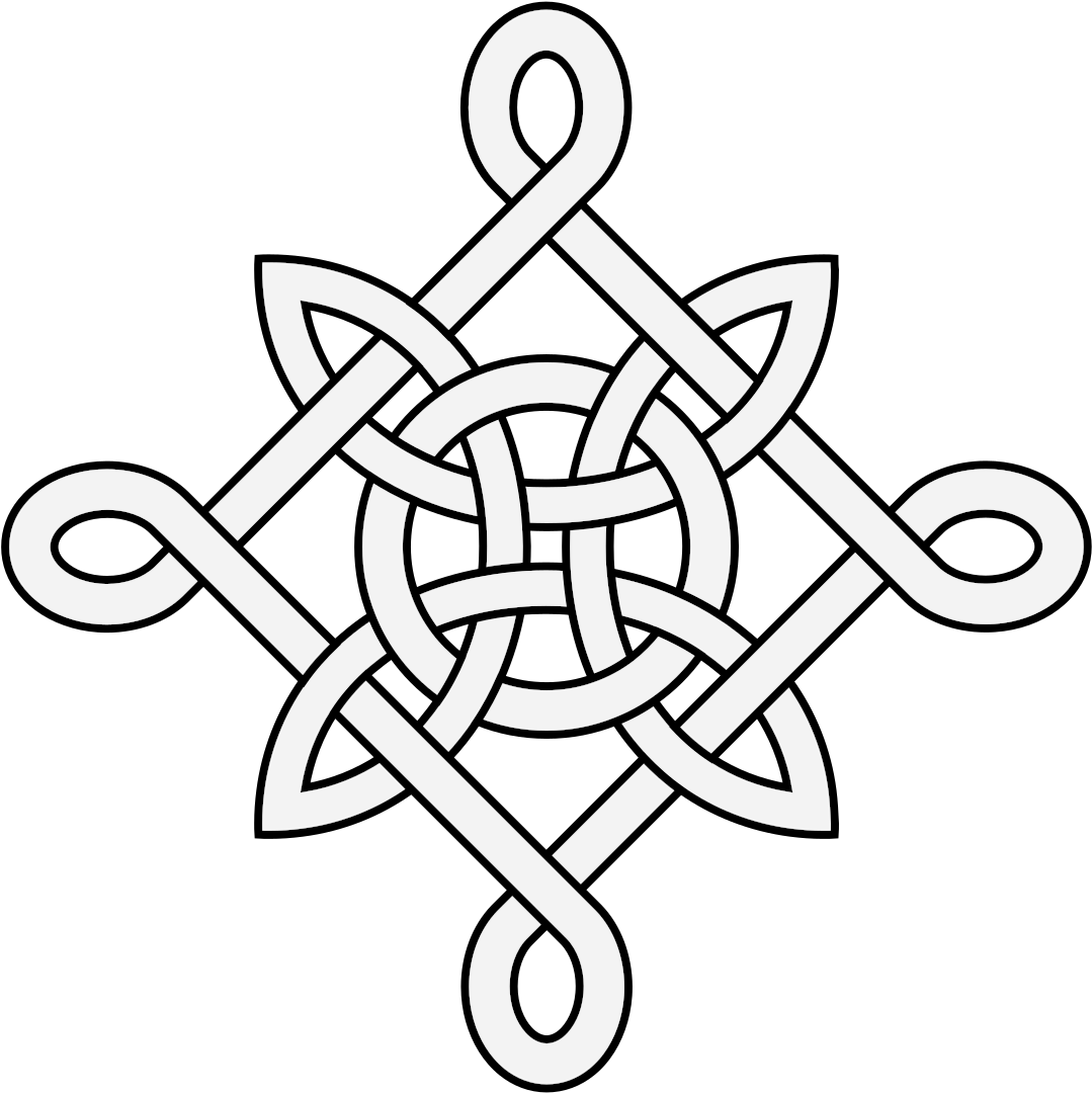 Celtic Knot Design Graphic PNG image