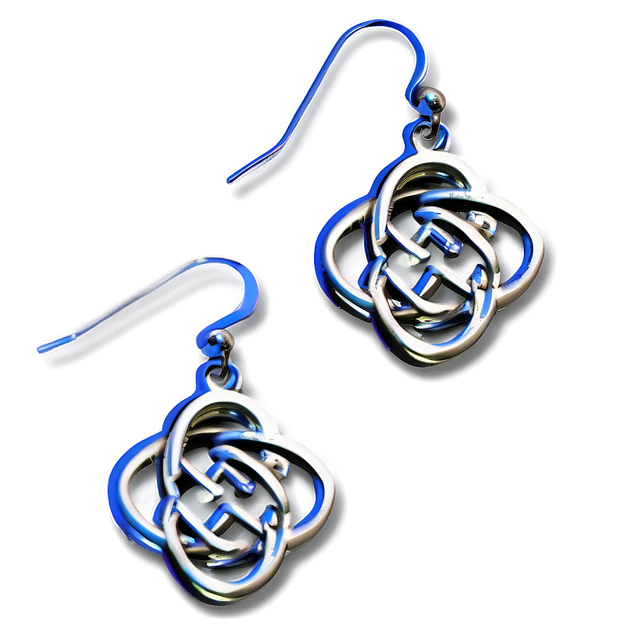 Celtic Knot Earring Png 05252024 PNG image