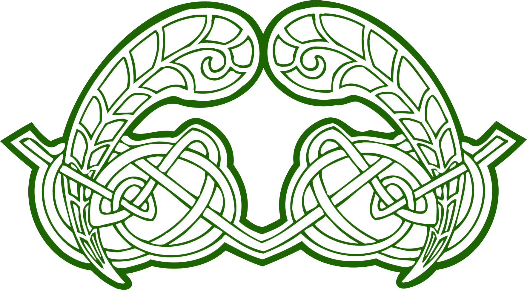 Celtic Knot Ornament Vector PNG image