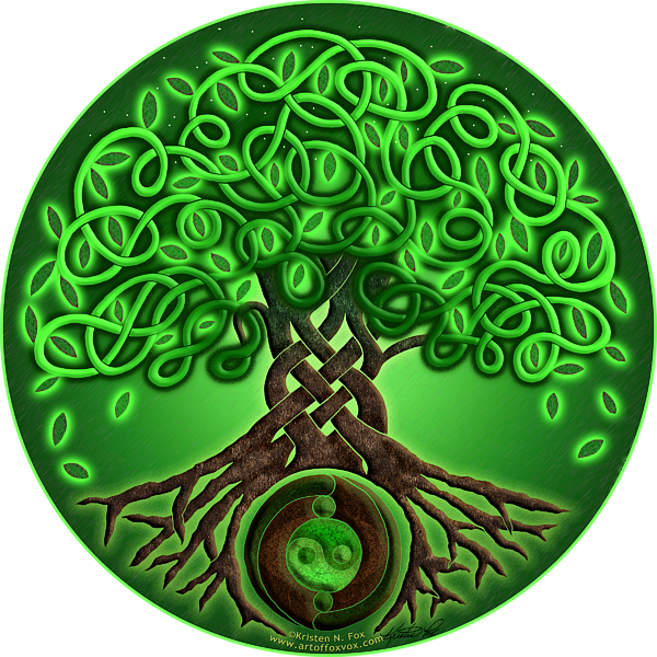 Celtic Treeof Life Artwork PNG image