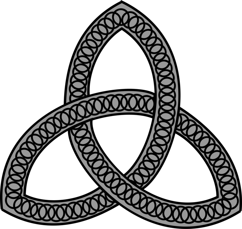 Celtic Triquetra Knot PNG image