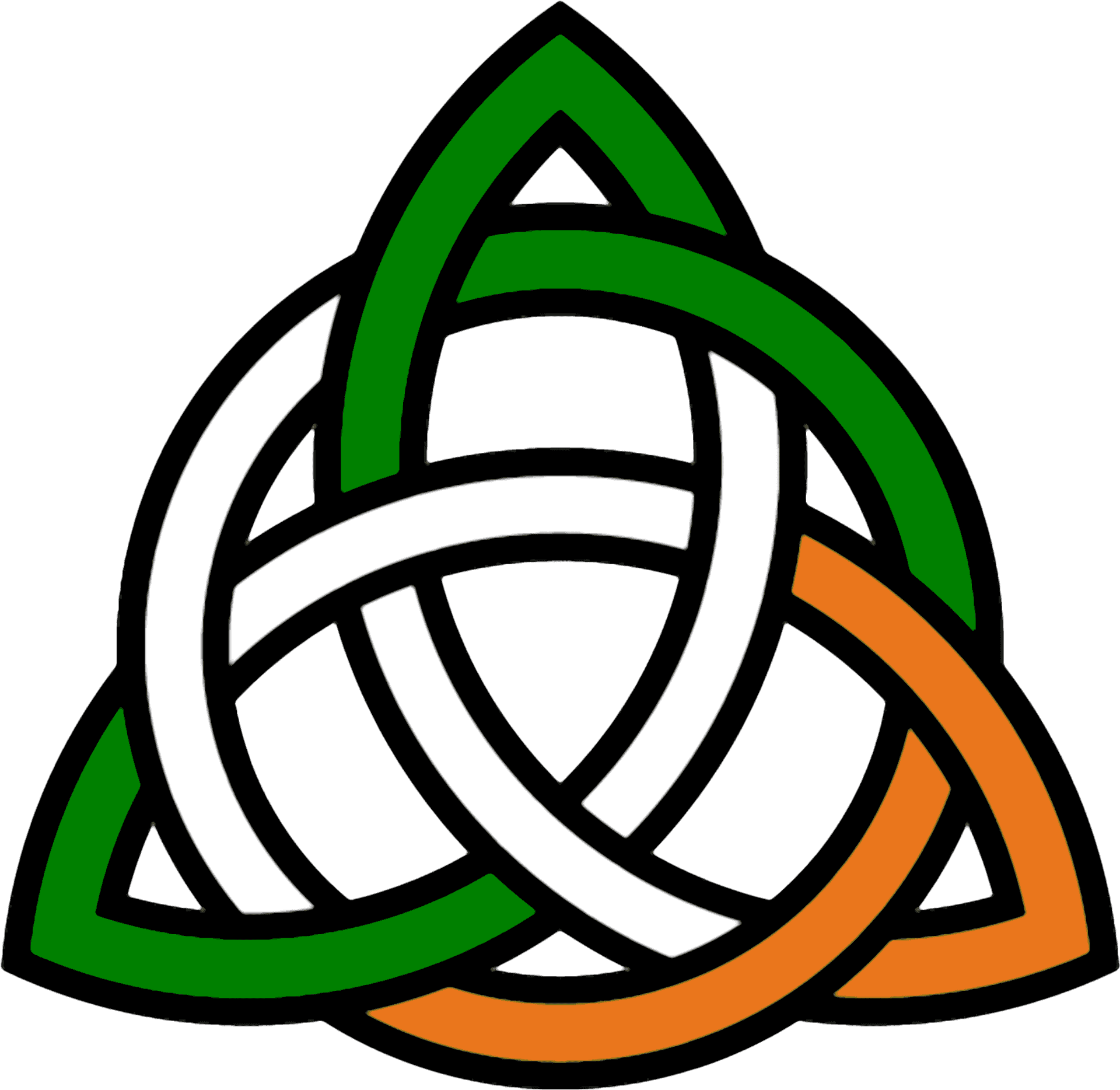 Celtic Triquetra Knot PNG image