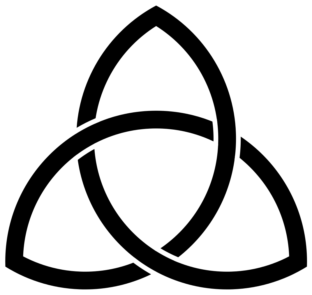 Celtic Triquetra Symbol PNG image