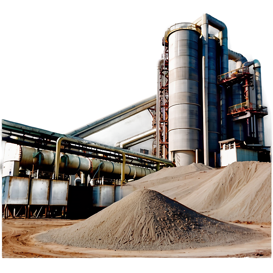 Cement Industry Factory Png 06122024 PNG image