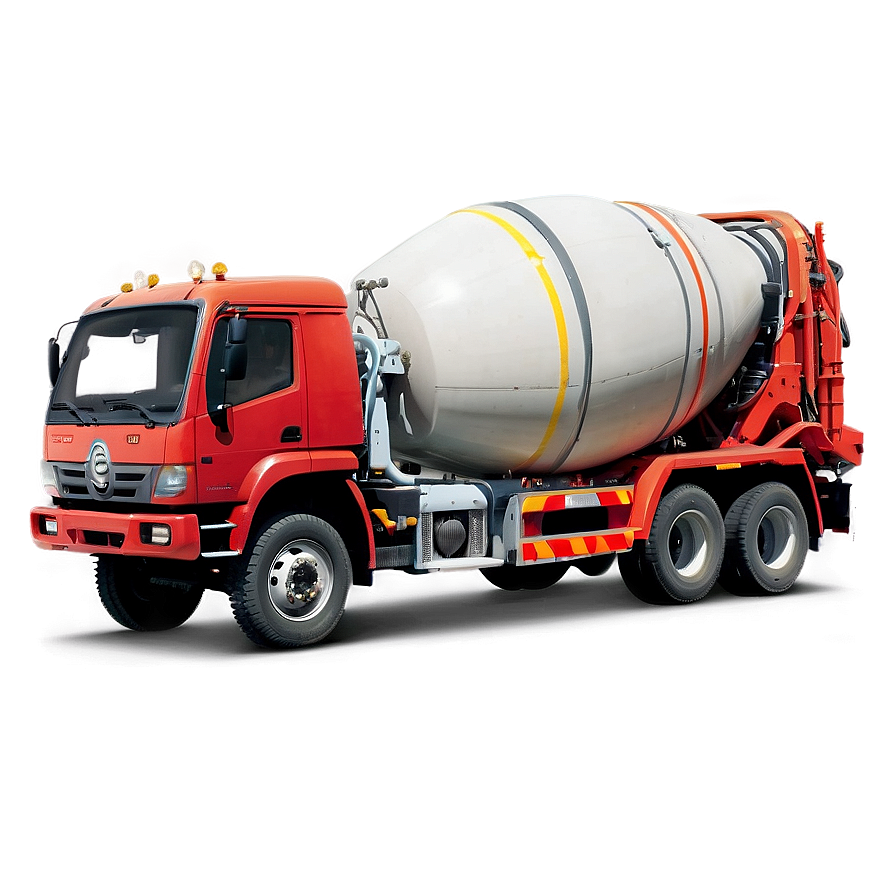 Cement Truck Delivery Png 6 PNG image