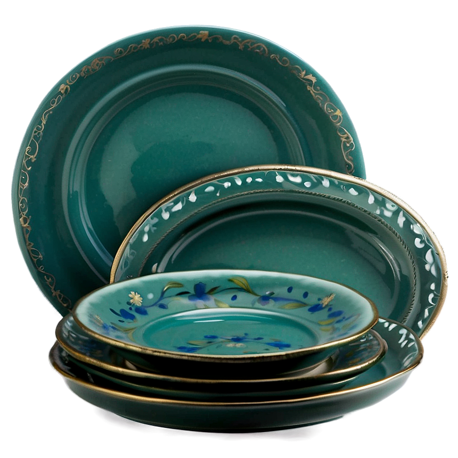 Ceramic Dinnerware Set Png 06202024 PNG image