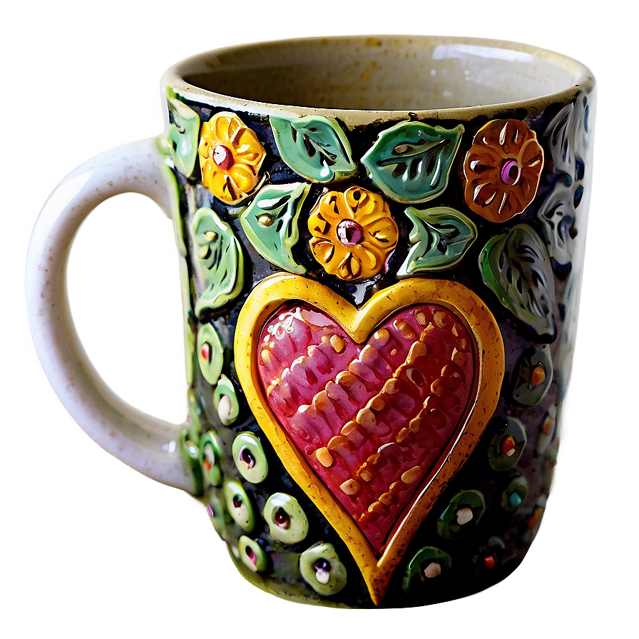 Ceramic Mug Artwork Png 13 PNG image