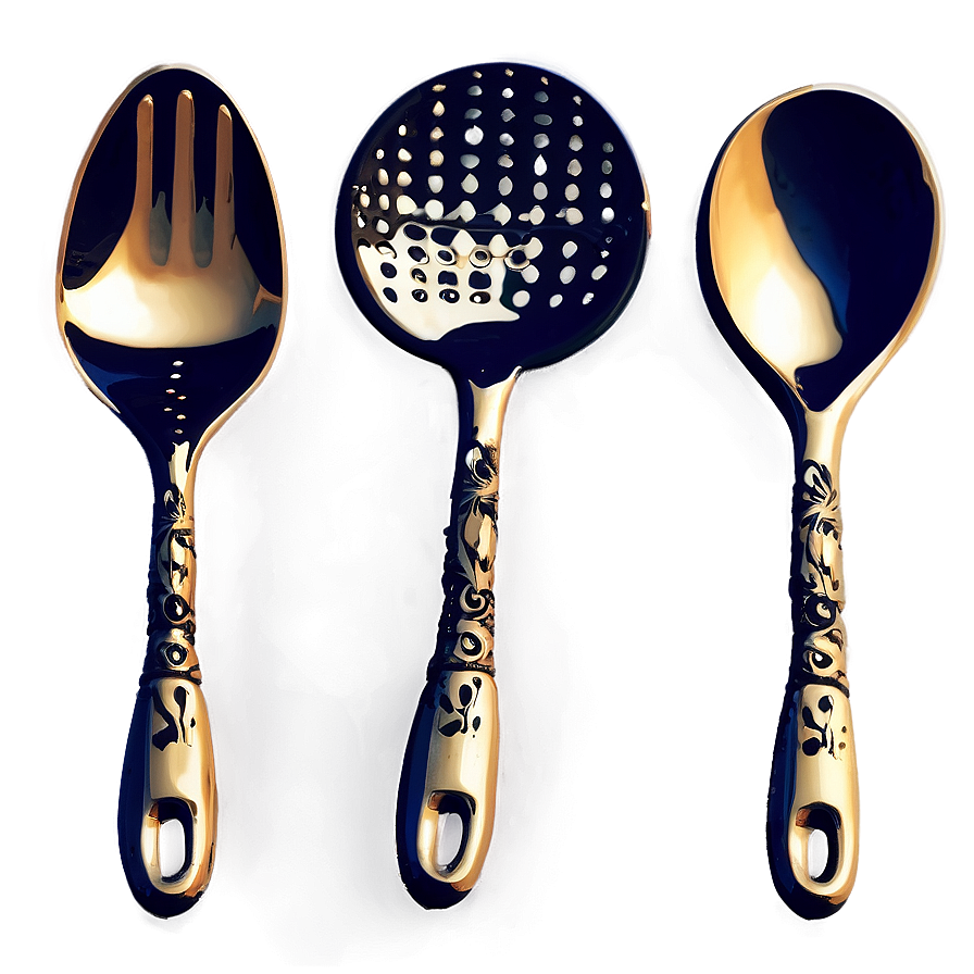 Ceramic Serving Utensils Png 06212024 PNG image