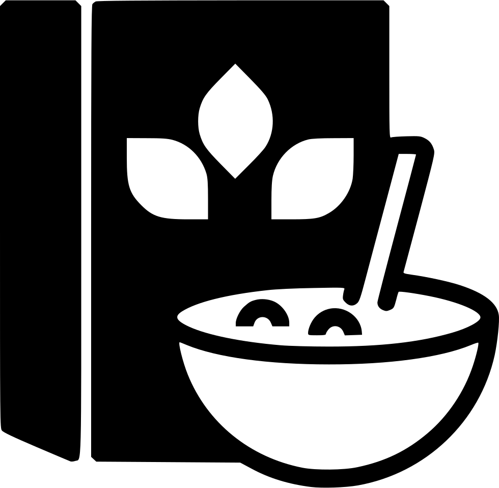 Cereal Bowland Box Icon PNG image