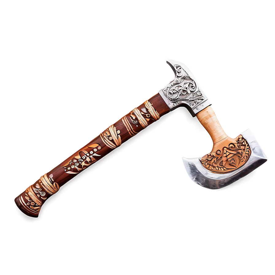 Ceremonial Axe Profile Png Mcm PNG image