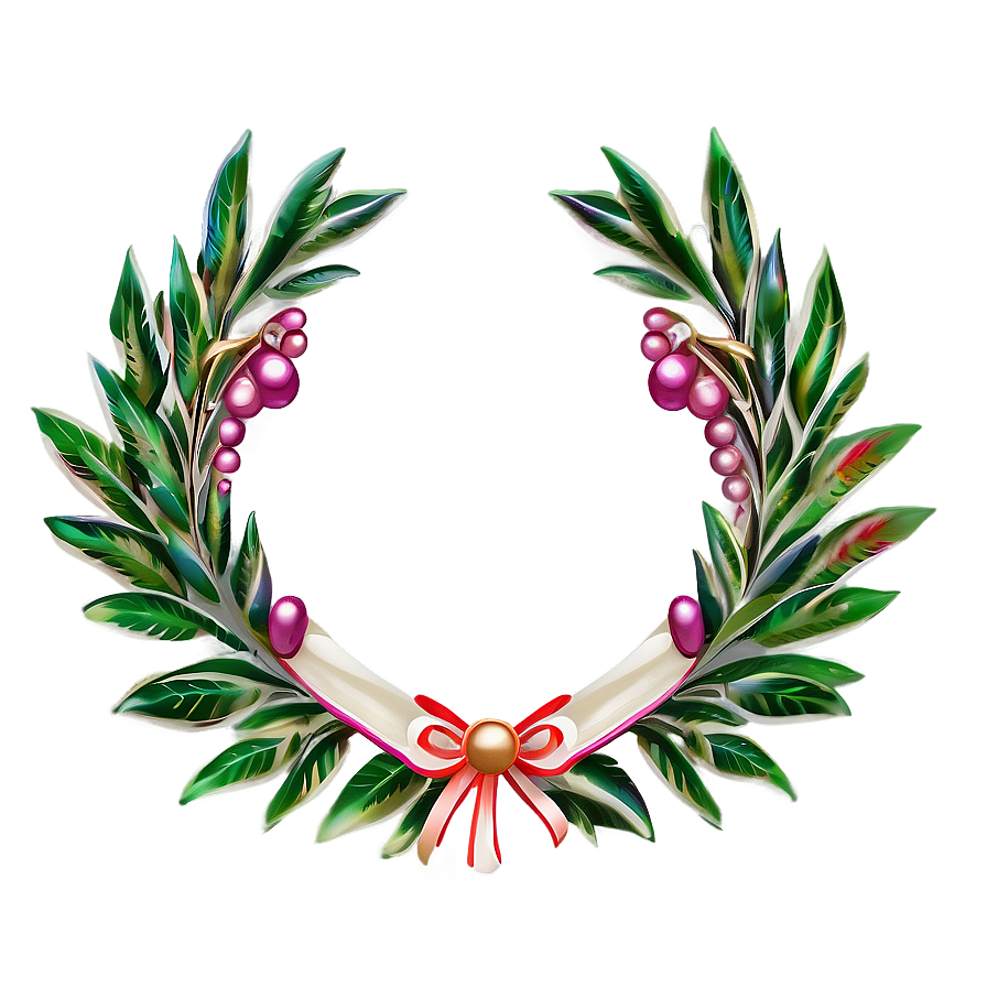 Ceremonial Laurel Wreath Png Bbg65 PNG image