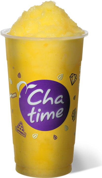 Cha Time Frozen Smoothie Cup PNG image