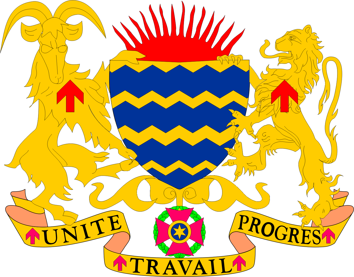 Chad Coatof Arms PNG image