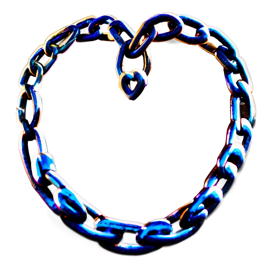 Chain Heart Png Xpv33 PNG image