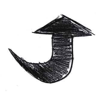 Chalk Style Arrow Drawing PNG image