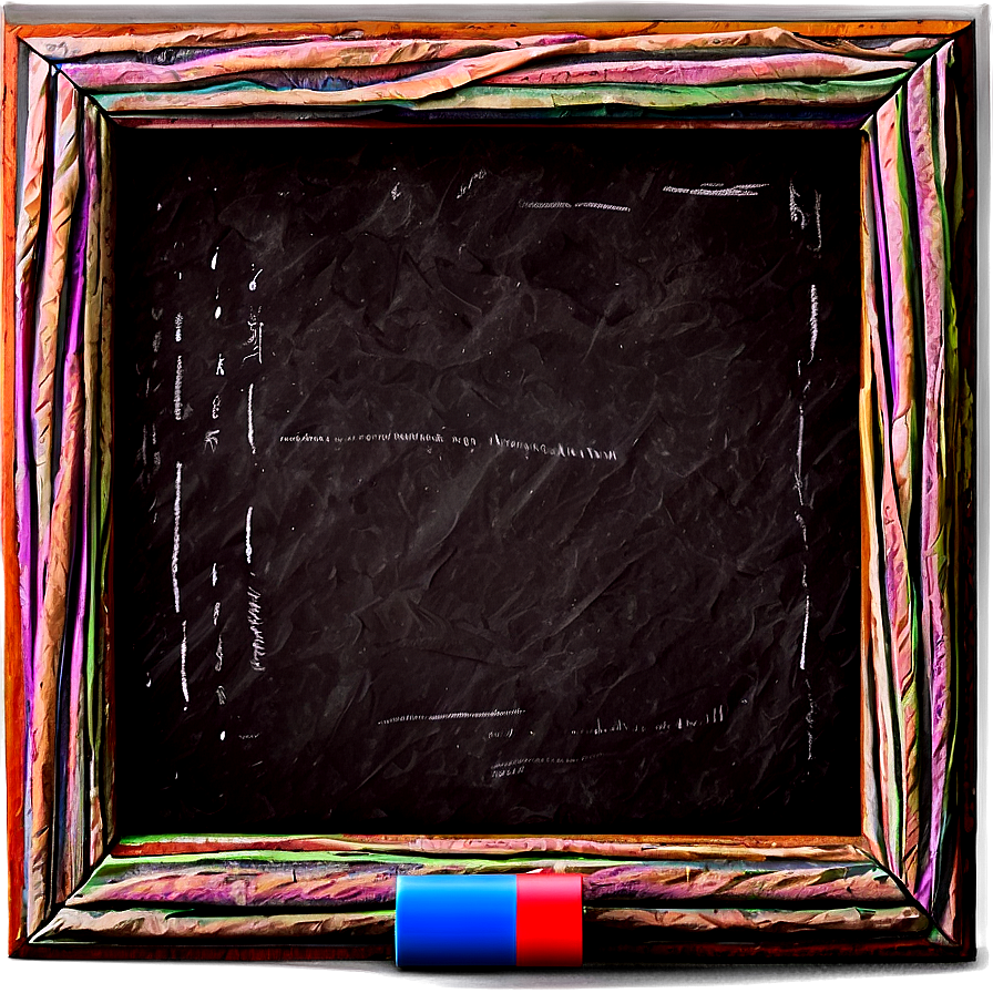 Chalkboard Frame Png 05232024 PNG image