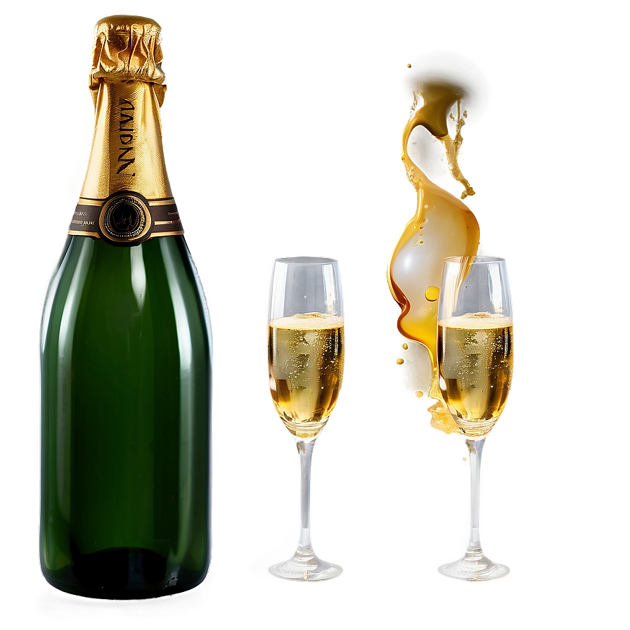 Champagne Bottle Png 48 PNG image