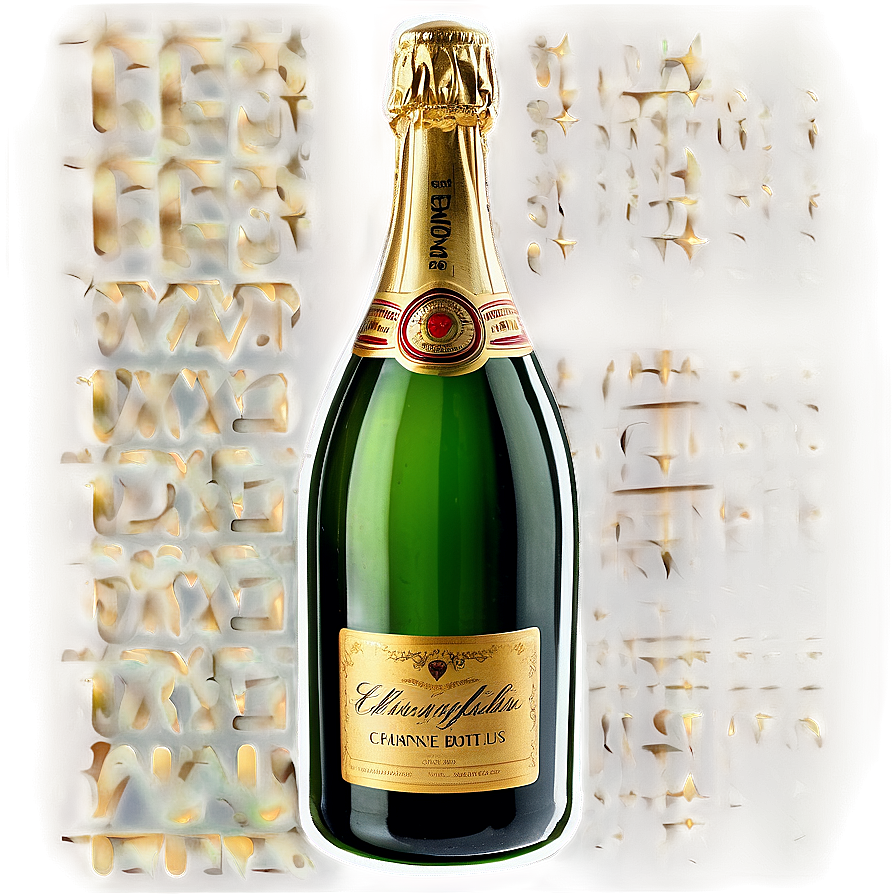 Champagne Bottle Png Hql28 PNG image