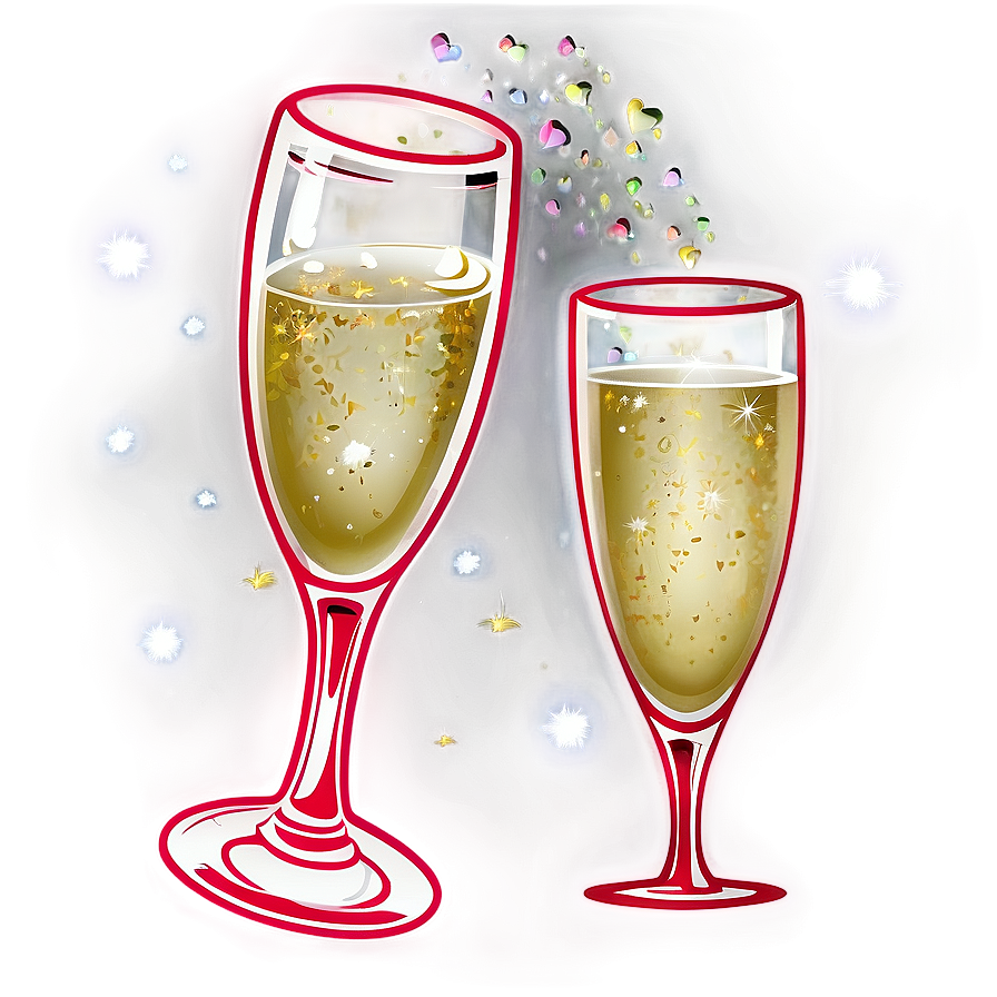 Champagne Toast Png 05212024 PNG image