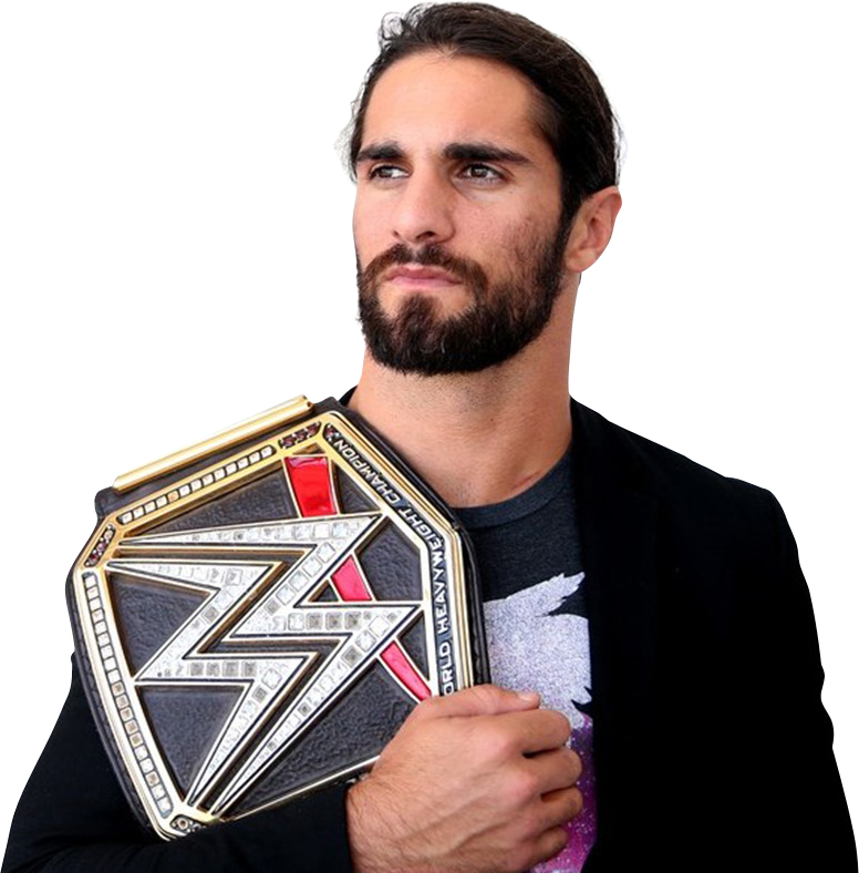 Champion Wrestlerwith Belt PNG image