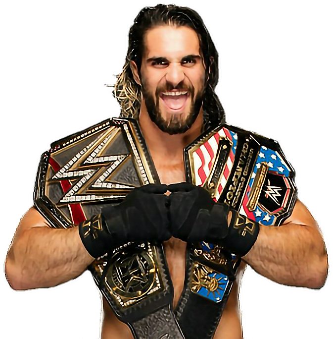 Champion Wrestlerwith Belts PNG image