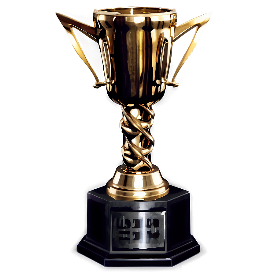 Championship Trophy With Handles Png 06282024 PNG image