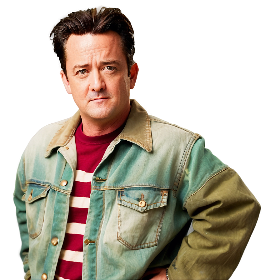 Chandler Bing 90s Style Png 7 PNG image