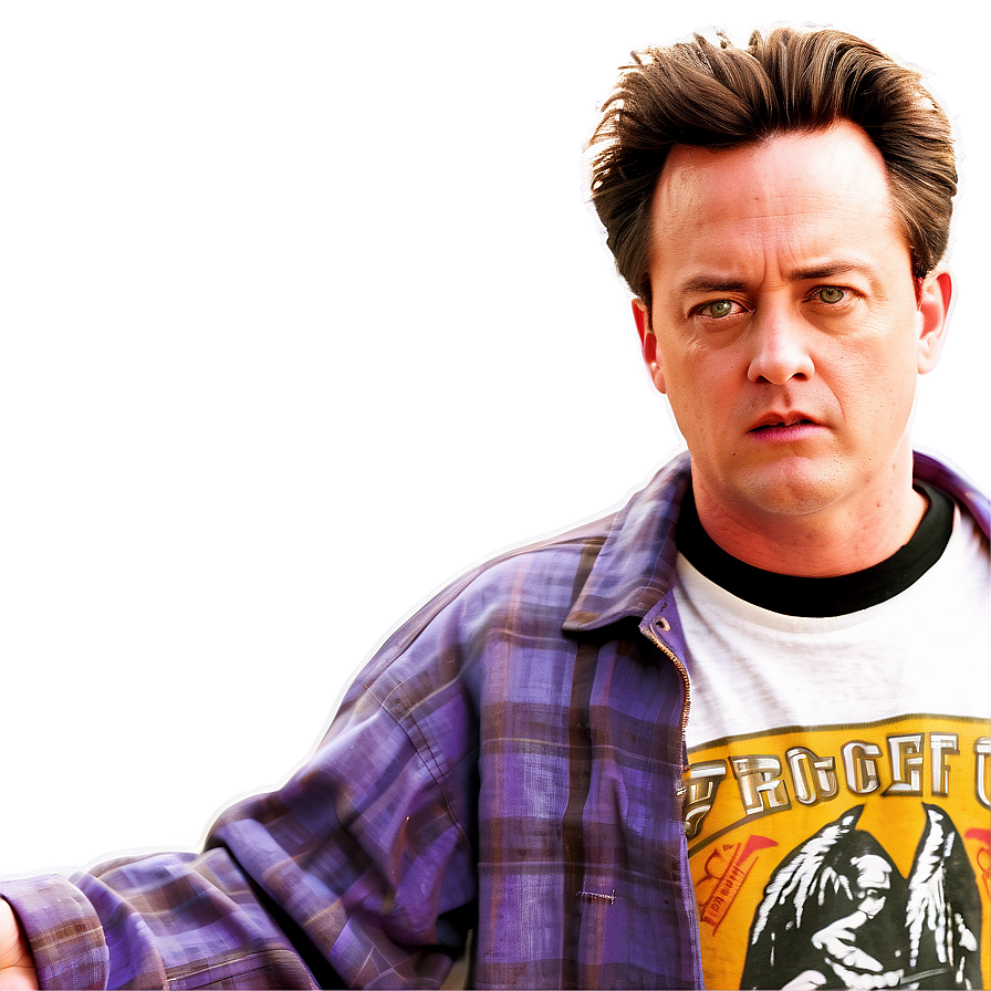 Chandler Bing Flock Of Seagulls Haircut Png 57 PNG image