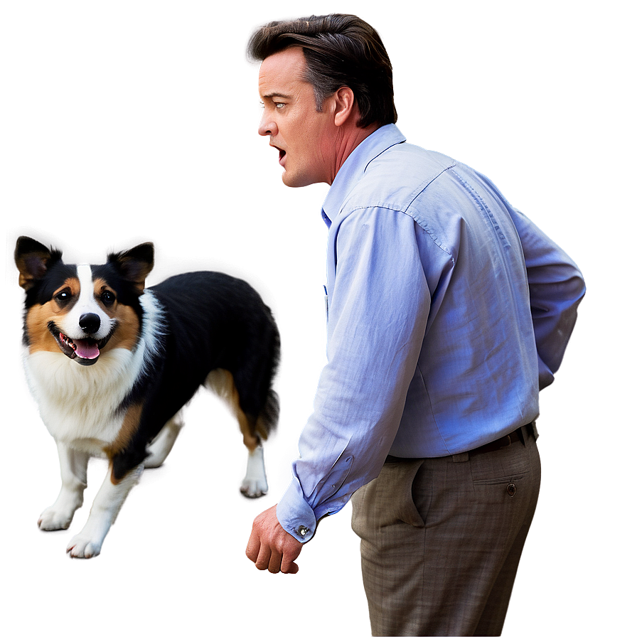 Chandler Bing's Fear Of Dogs Png Kul71 PNG image