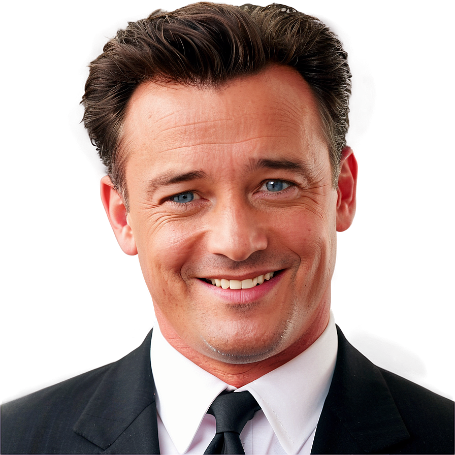 Chandler Bing Smiling Png Eql PNG image