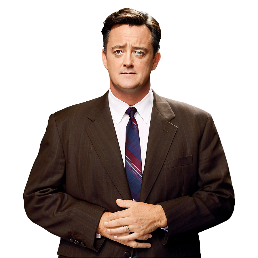 Chandler Bing Suit And Tie Png 06242024 PNG image