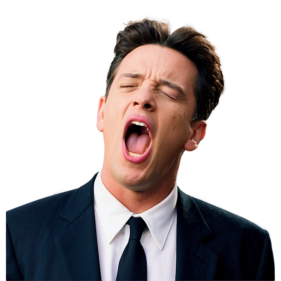 Chandler Bing Yawning Png Kbd24 PNG image