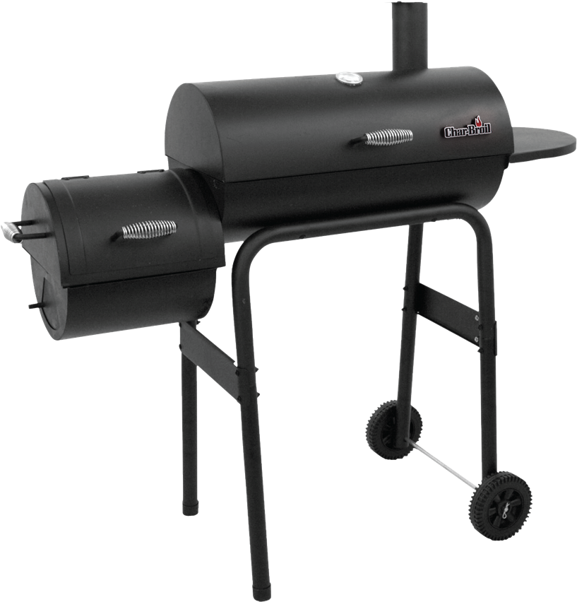 Char Broil Offset Smoker Grill PNG image