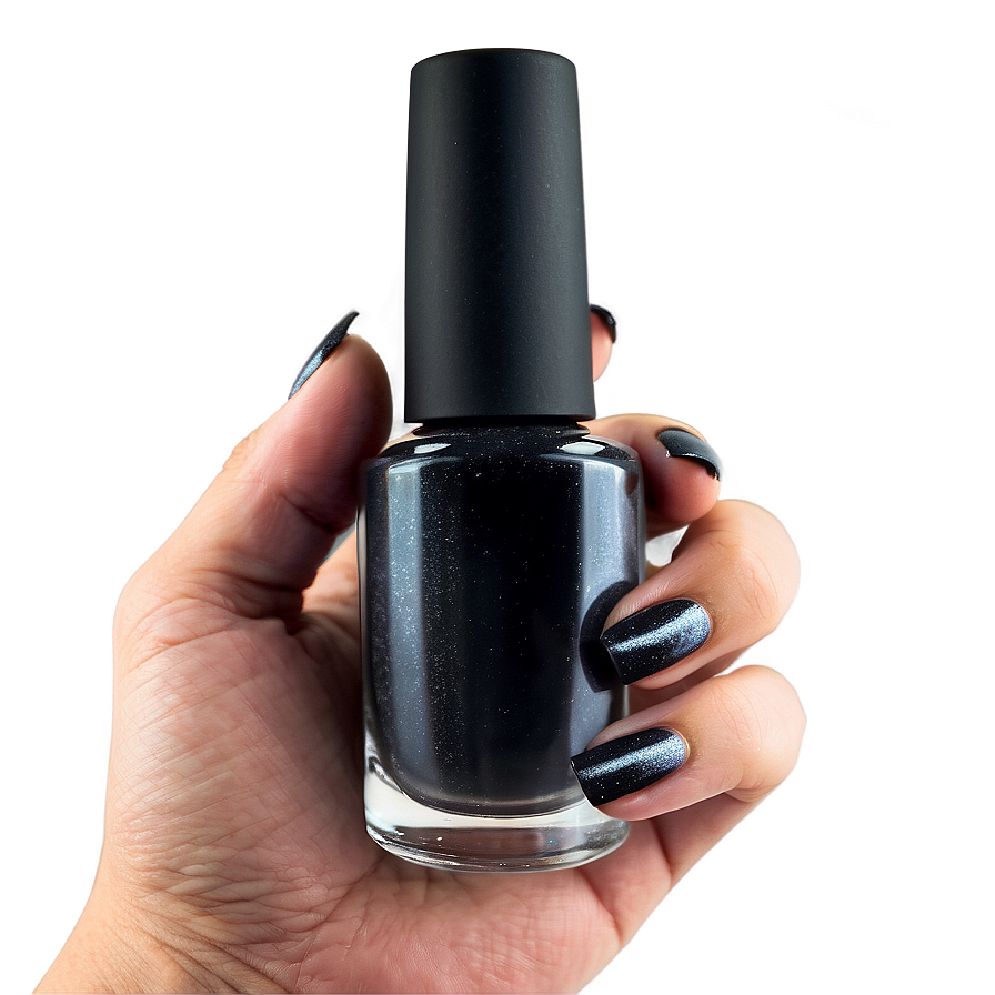 Charcoal Nail Polish Png 36 PNG image