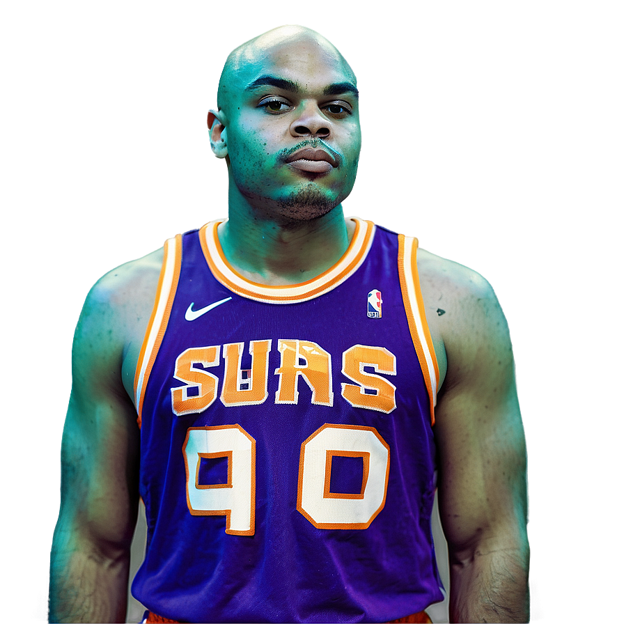 Charles Barkley Phoenix Suns Era Png Iky33 PNG image