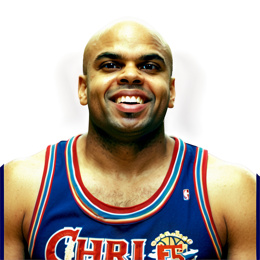 Charles Barkley Vintage Poster Png 06252024 PNG image