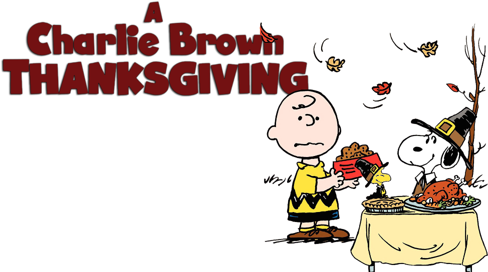 Charlie Brown Thanksgiving Celebration PNG image