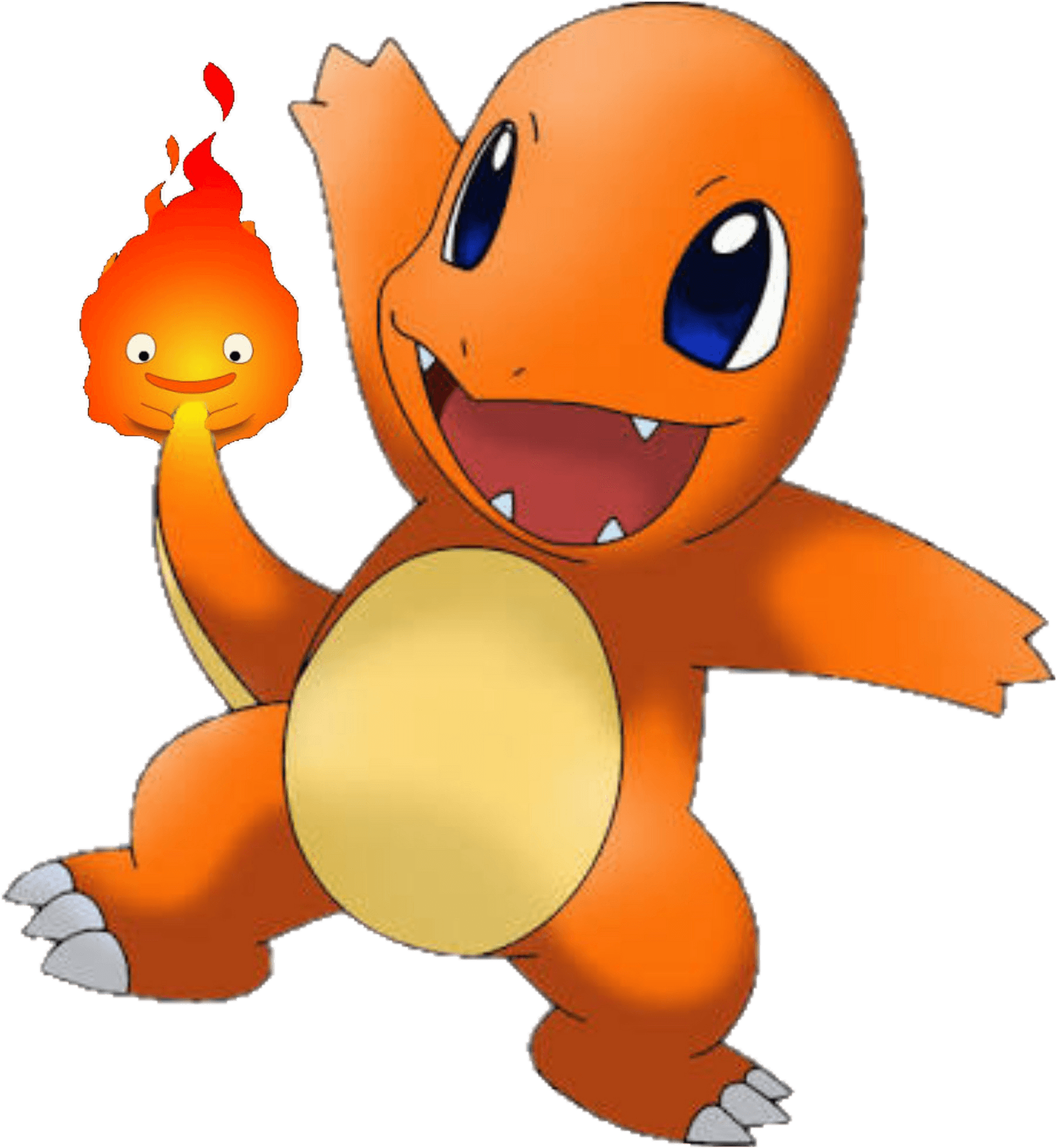 Charmander Fire Type Pokemon PNG image