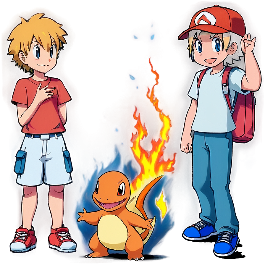 Charmander In Ash's Team Png 76 PNG image