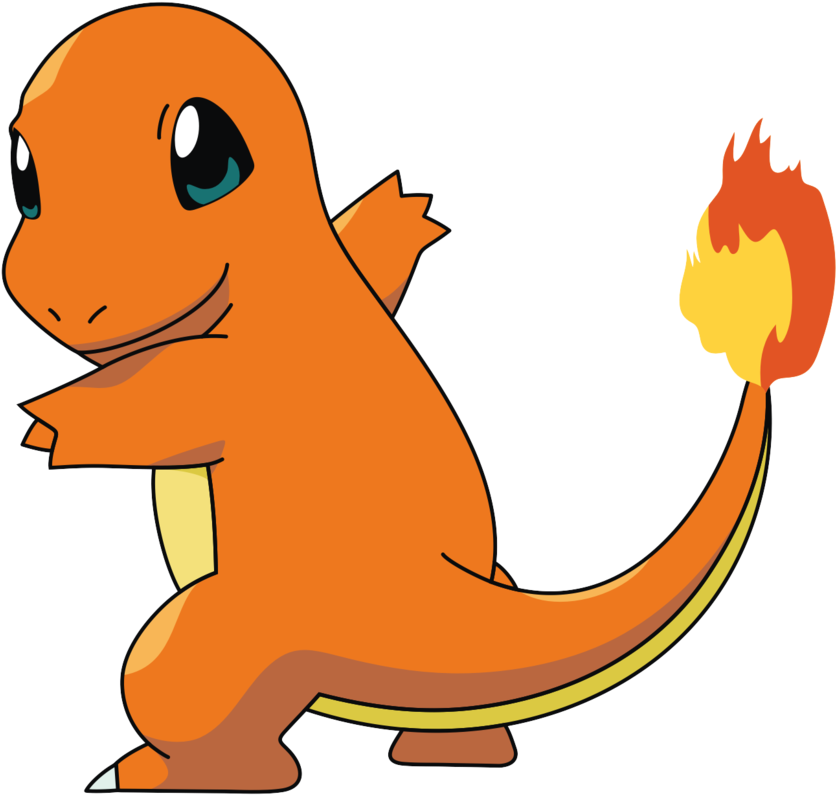 Charmander Pokemon Animated Character PNG image