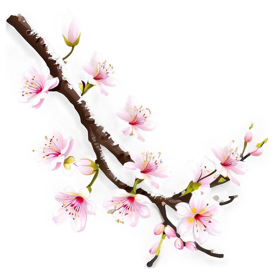 Charming Blossom Clipart Png Hhb72 PNG image