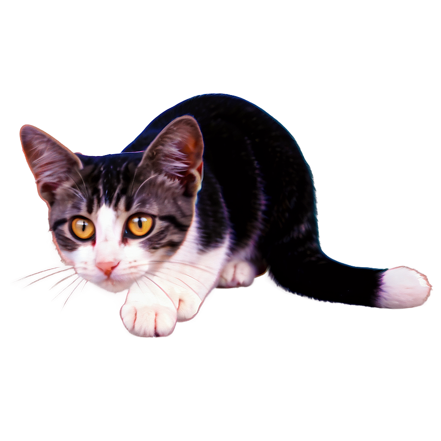 Charming Kitty Art Png 06242024 PNG image