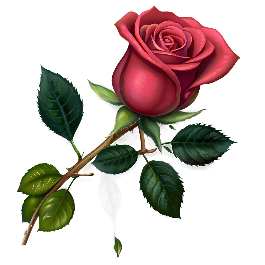 Charming Rose Png Kem PNG image