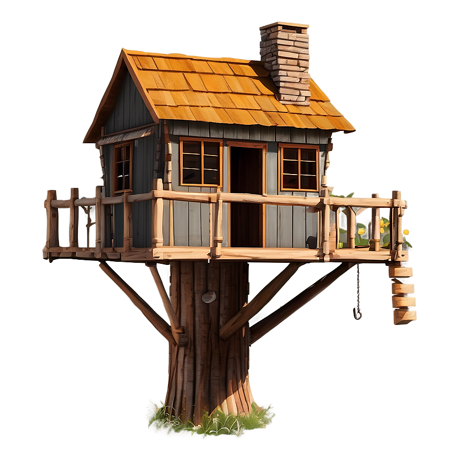 Charming Tree House Png Kos PNG image