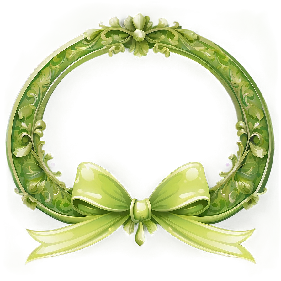 Chartreuse Green Frame Png Pta PNG image