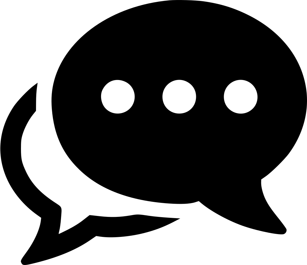Chat Bubbles Icon PNG image