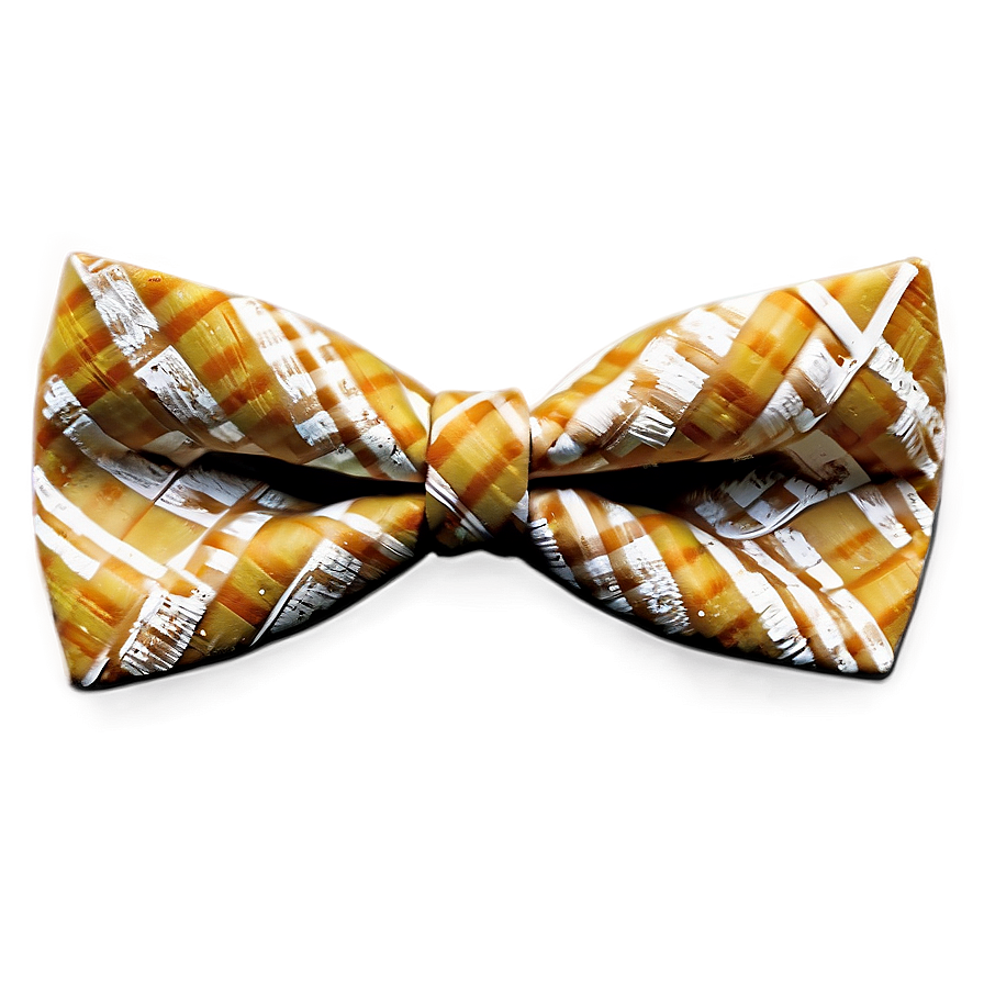 Checkered Bow Tie Fashion Png 05252024 PNG image