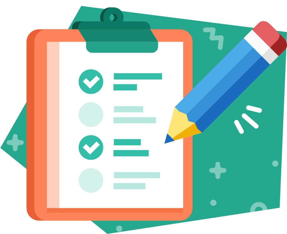 Checklist Clipboard Illustration PNG image