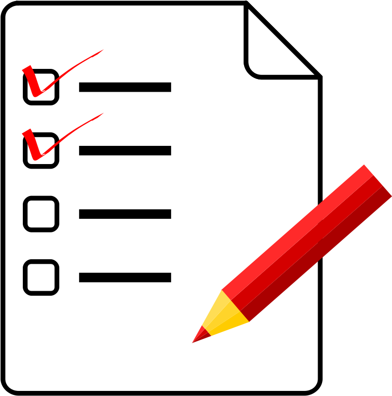 Checklist Completion Concept PNG image