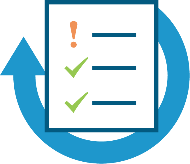 Checklist Document Refresh Icon PNG image